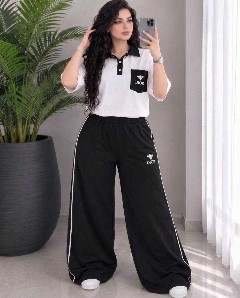 ست تیشرت و شلوار dior