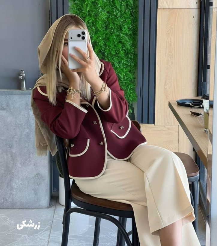 ست کت و شلوار وارداتی سلین