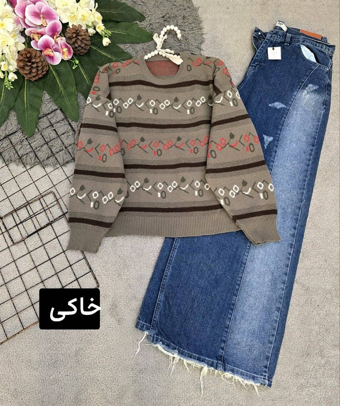 بلوز بافت سرخپوستی بافت با کیفیت فری ۳۶تا ۴۶